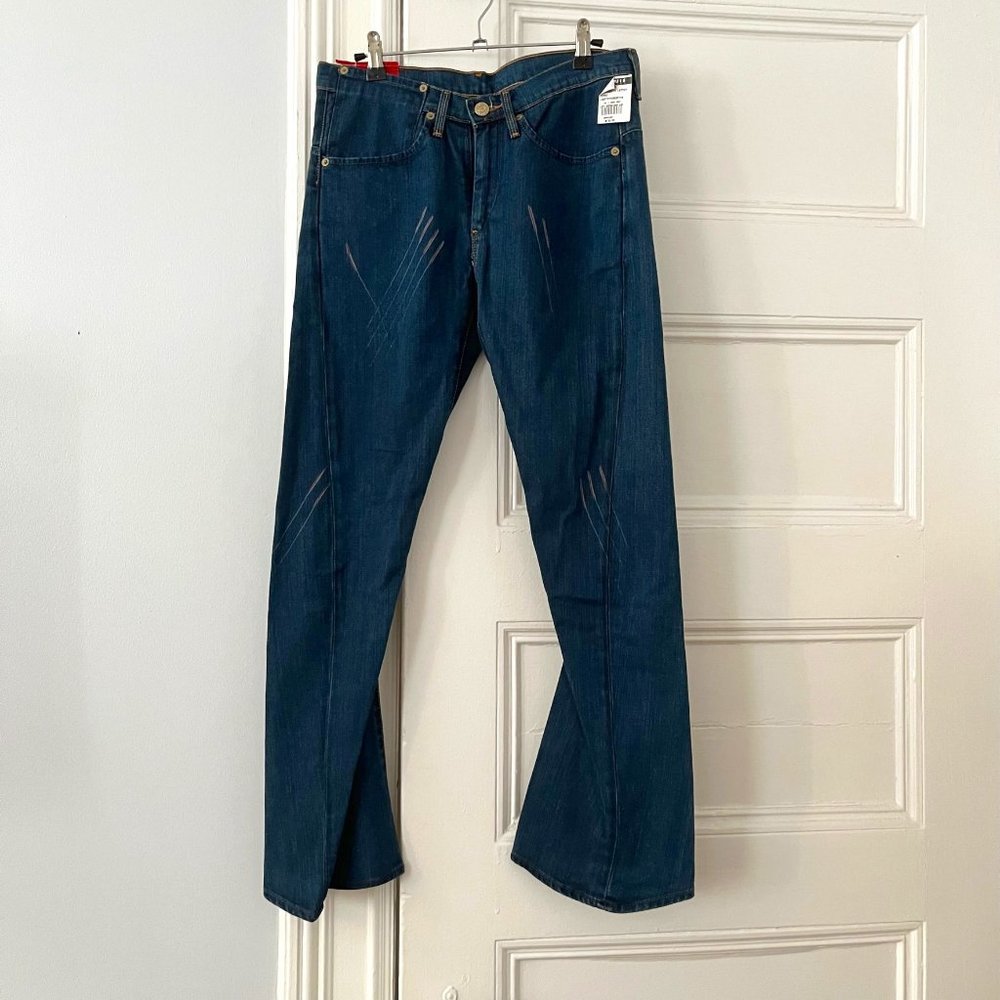 Vintage NWT Levi's Red Collection Twisted Seam Jeans Women's 27x30